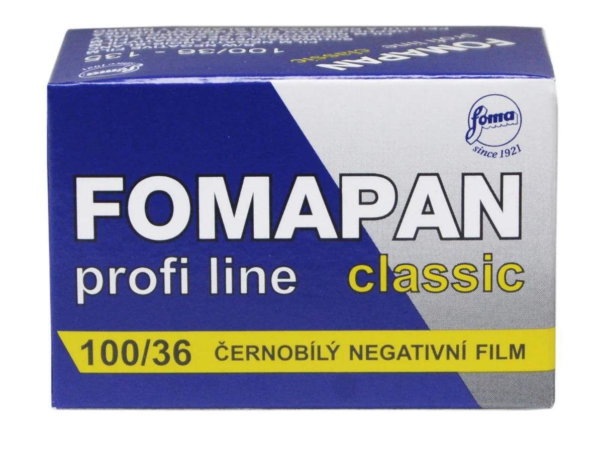 Foma Fomapan Classic 100 36exp, 135/35mm Black White Negative