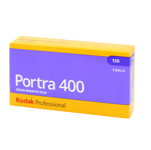 Kodak Professional Portra 400 - 120 Color Negative Film (5 Rolls