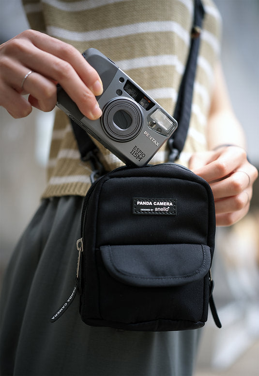 Panda Camera x Japan Anello - Water Repellent & Waterproof Zip Camera