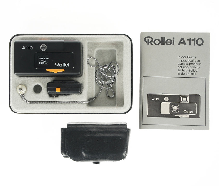 Rollei A110 Subminiature 110 Mini Film Camera #24233 – Panda Camera