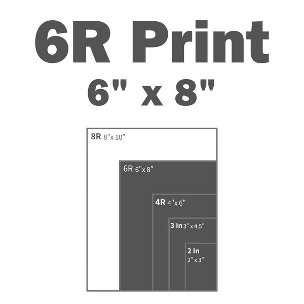 6R Photo Printing - 6" x 8"