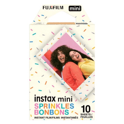 Fujifilm Instax Mini SPRINKLES - 10 Sheets Instant Color Film