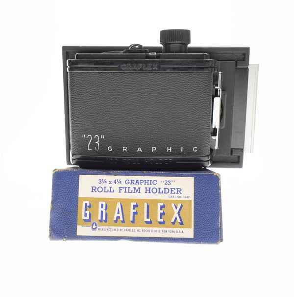 Graflex '23' Graphic 120 Roll Holder (with box)
