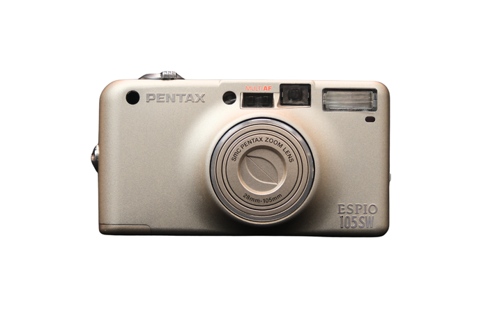 Pentax ESPIO 105SW 35mm Point & Shoot Film Camera 28-105mm Zoom