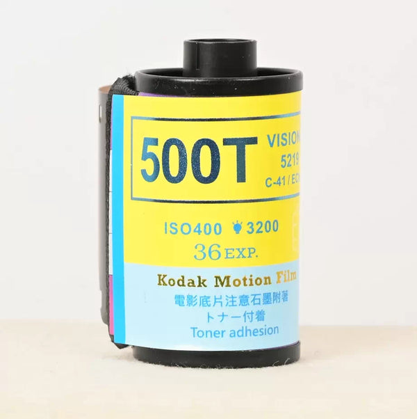 Freestyle Vision3 500T 5219 - 36exp, 135/35mm Motion Picture Film