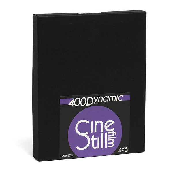 CINESTILL 400D Dynamic - 4x5" Color Negative Film (25 Sheets)