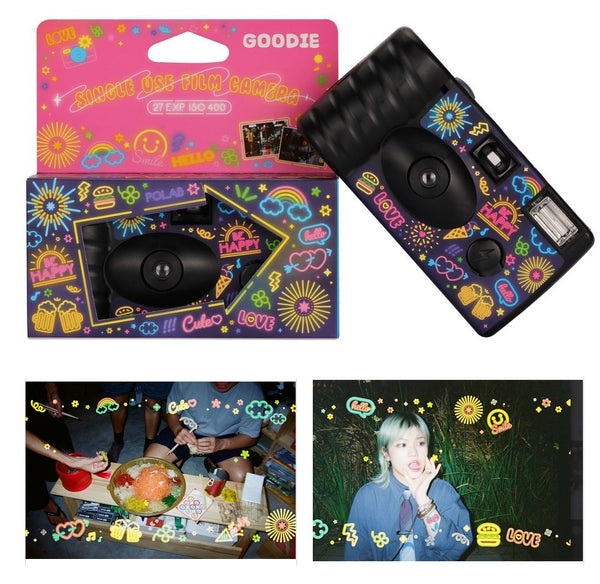 Goodie Special Effect 27exp 35mm Single Use Film Camera - Neon Light Edition