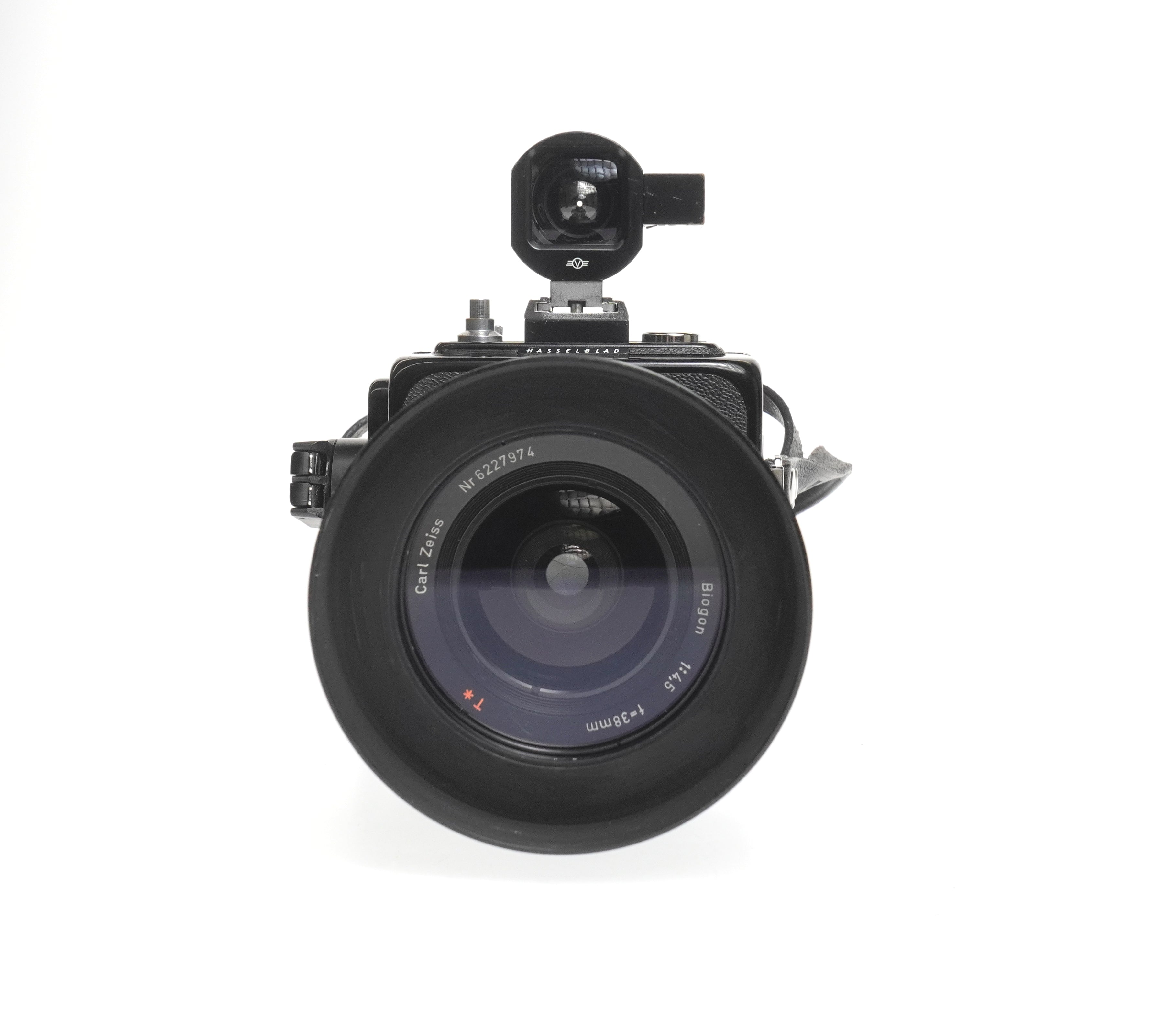 Hasselblad SWC/M Black CF Biogon 38mm F4.5 A12 #RV42890 – Panda Camera