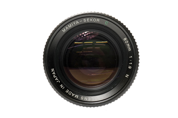 MAMIYA-SEKOR C 80mm f1.9 N Lens #13605