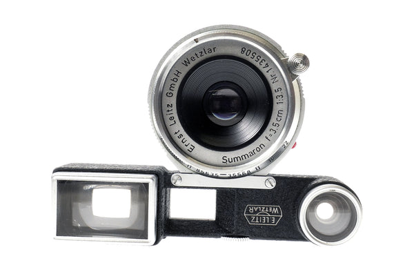 Ernst Leitz GmbH Wetzlar Summaron 35mm f3.5 Lens w/ viewfinder