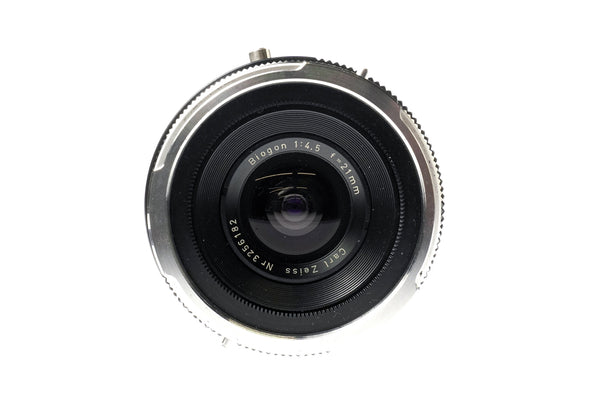 Carl Zeiss Biogon 21mm f4.5 Lens w/ viewfinder #6182