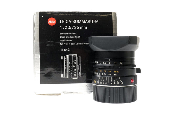 Leica Summarit-M 35mm f2.5 E39 Lens #9194