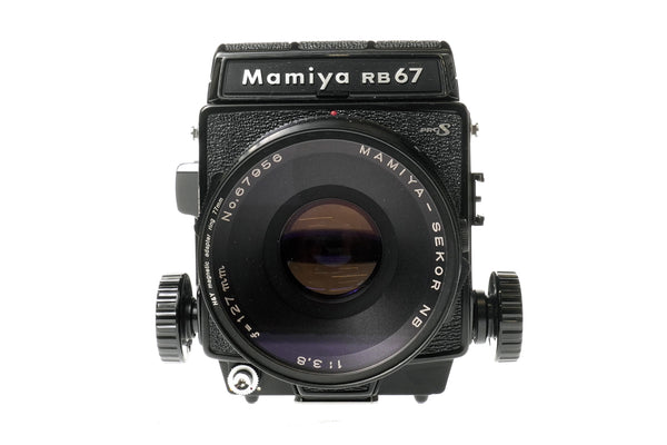 Mamiya RB67 Pro S Medium Format Film Camera + Sekor NB 127mm f3.8 Lens #67956