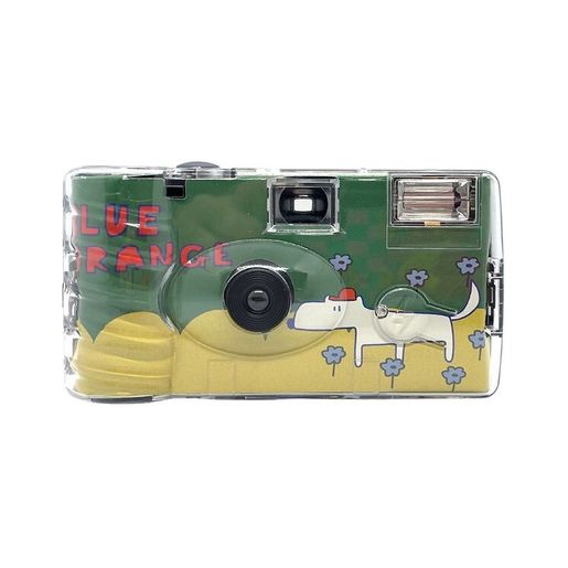 YAMA X BlueOrange ISO 400 27exp 35mm Single Use Camera - GREEN
