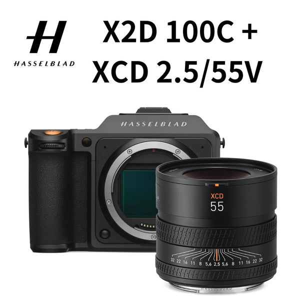 Hasselblad X2D 100C Camera + XCD 55v 55mm set