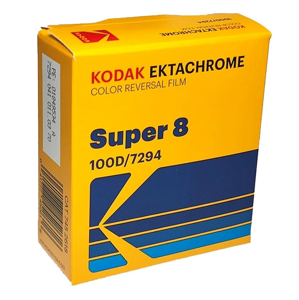 Kodak Professional Ektachrome 100D - Super 8, 50' Roll Color Transparency Film