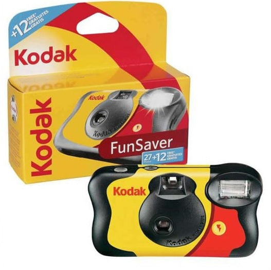 Kodak Funsaver 800 - 39exp, 135/35mm Single Use Camera