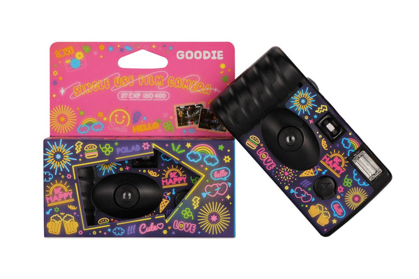 Goodie 35mm Single Use Camera - Neon Light Edition