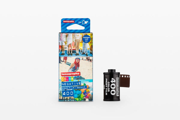 Lomography Color ISO 400 36exp, 135/35mm Color Negative Film (Pack of 3)