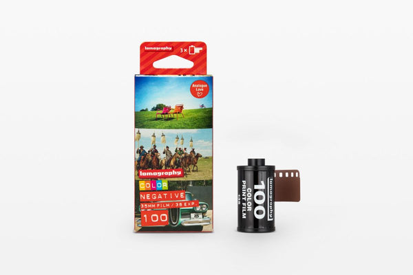 Lomography Color ISO 100 36exp, 135/35mm Color Negative Film (Pack Of 3)