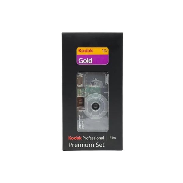 Kodak Professional Film Premium Set (1 Film) with ColorMax Reusable Film Camera