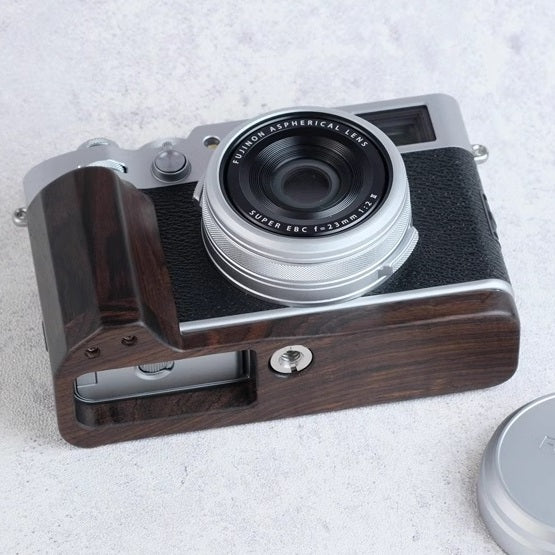 Handmade Wooden Hand Grip for Fujifilm X100VI