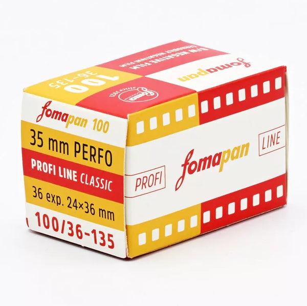 Foma Fomapan Retro Edition 100 Classic - 36exp, 135/35mm Black & White Negative Film