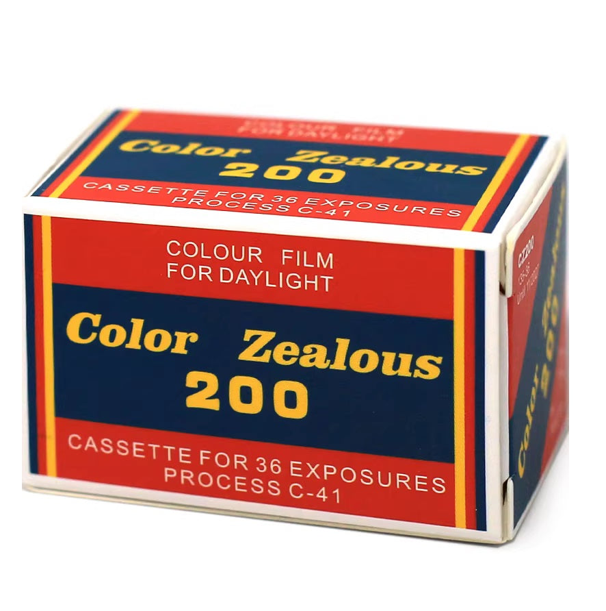 King Film Color Zealous 200 - 36exp, 135/35mm Color Negative Film ...