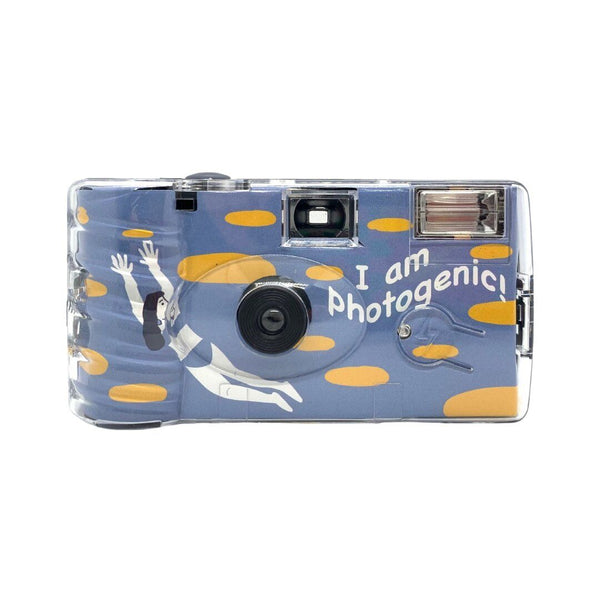 YAMA X BlueOrange ISO 400 27exp 35mm Single Use Camera - BLUE