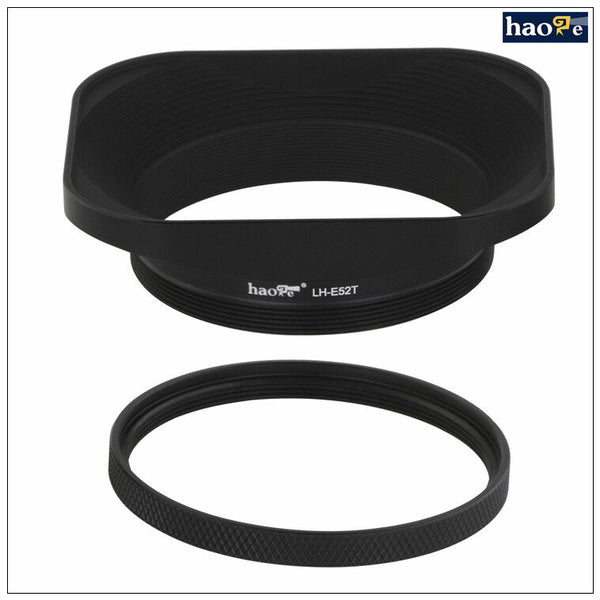 haoge - 52mm LH-E52T Aluminum Lens Hood