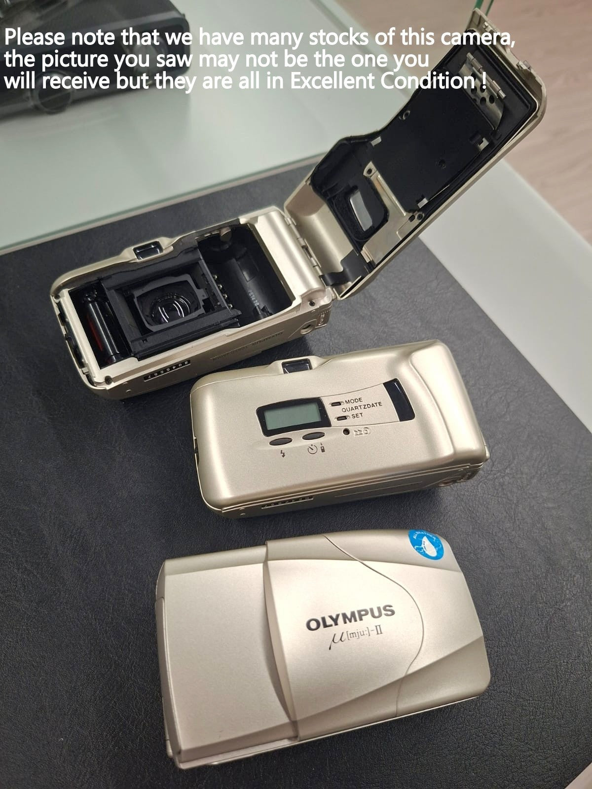 OLYMPUS μ(mju)-II セット Olympus Mju II Quartz Date Stylus Epic DLX 35mm Point