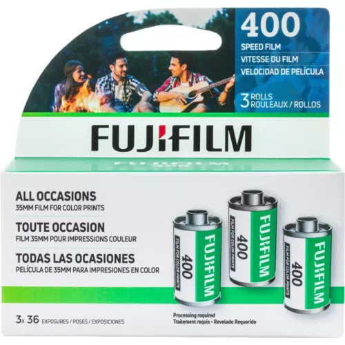 Fujifilm 400 - 36exp, 135/35mm Color Negative Film